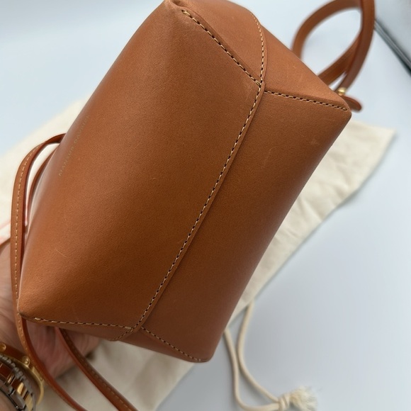 Mansur gavriel mini bucket bag in tan Caros - Picture 9 of 13